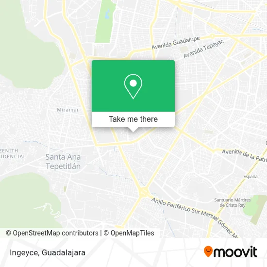 Ingeyce map