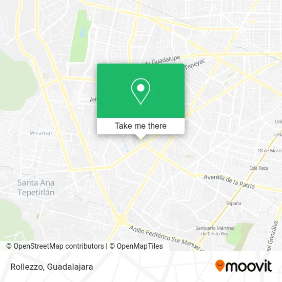 Rollezzo map