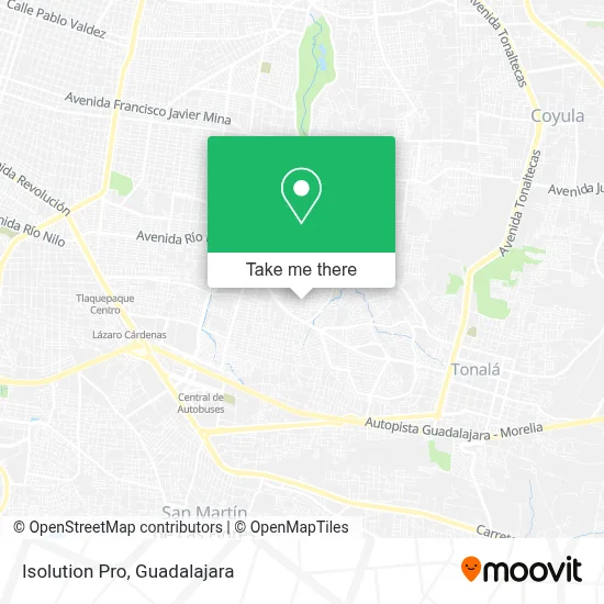 Isolution Pro map