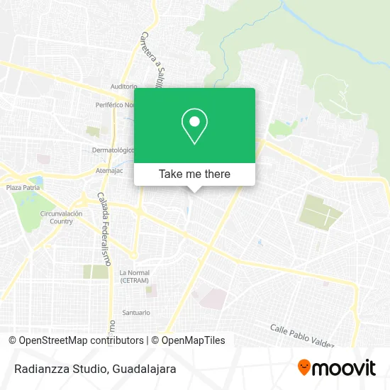 Radianzza Studio map