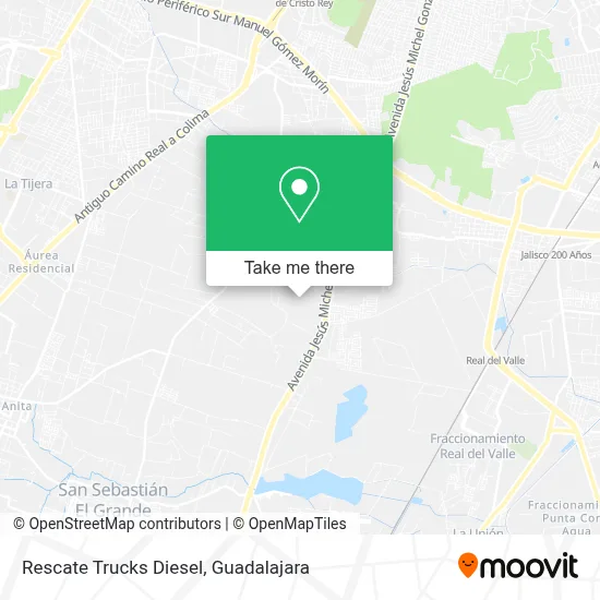 Rescate Trucks Diesel map