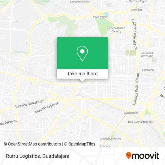 Rutru Logistics map