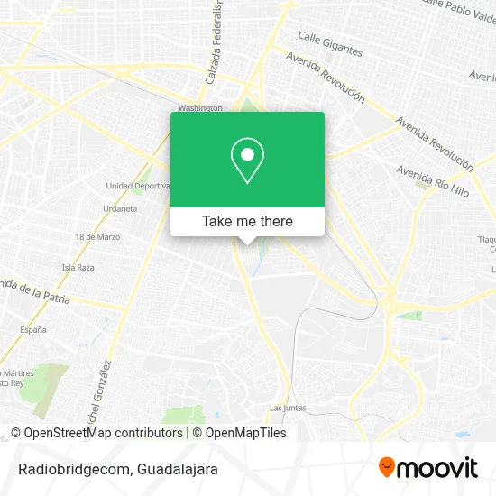 Radiobridgecom map