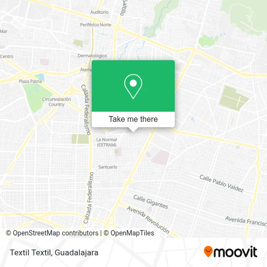 Textil Textil map