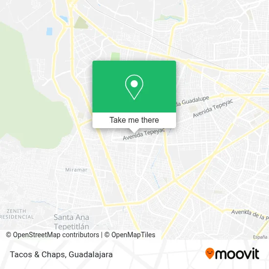 Tacos & Chaps map