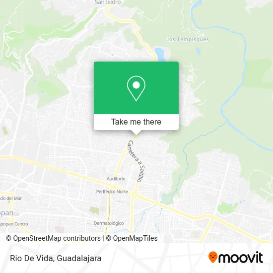 Rio De Vida map