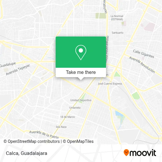 Calca map