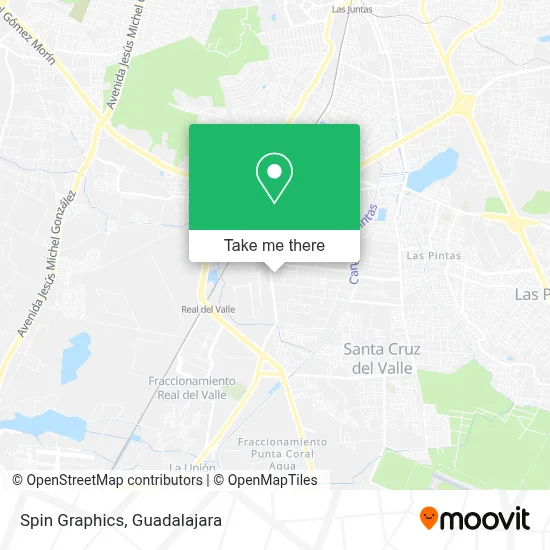 Spin Graphics map
