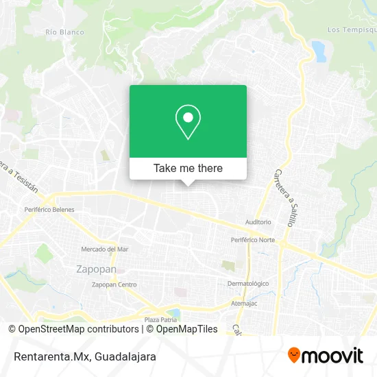 Rentarenta.Mx map
