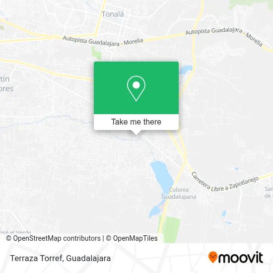 Terraza Torref map
