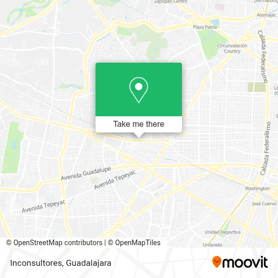 Inconsultores map