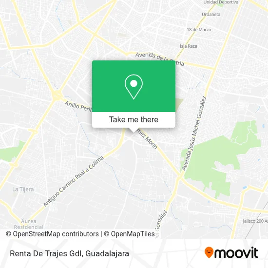 Renta De Trajes Gdl map