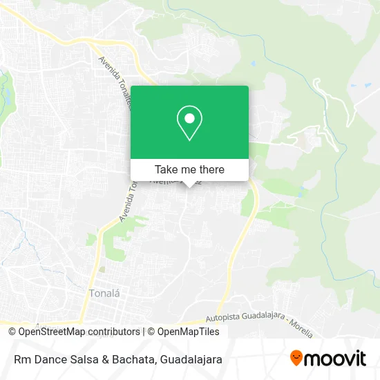 Rm Dance Salsa & Bachata map