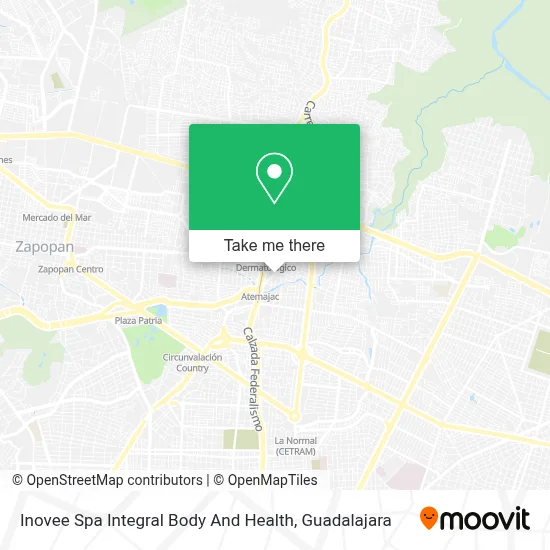 Inovee Spa Integral Body And Health map