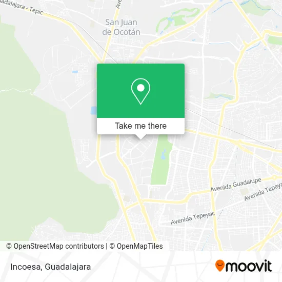 Incoesa map