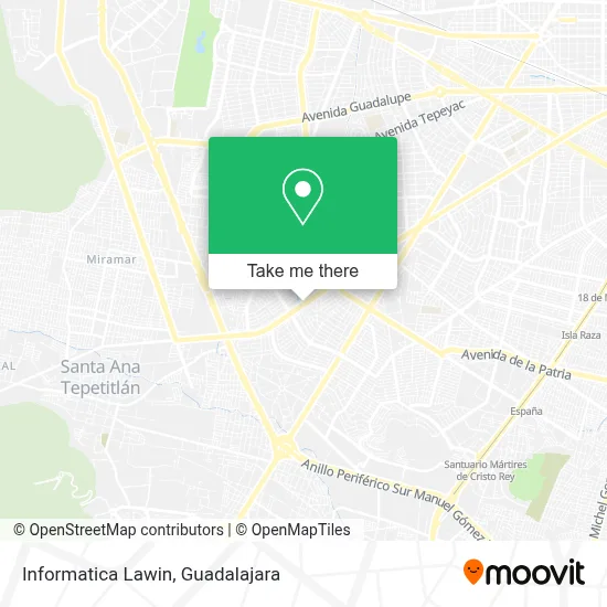 Informatica Lawin map