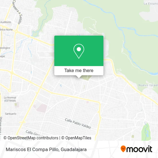 Mariscos El Compa Pillo map