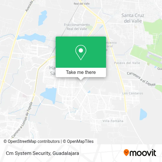 Cm System Security map
