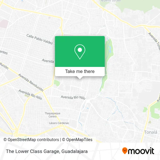 The Lower Class Garage map