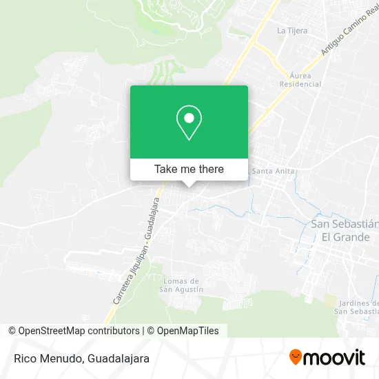 Rico Menudo map