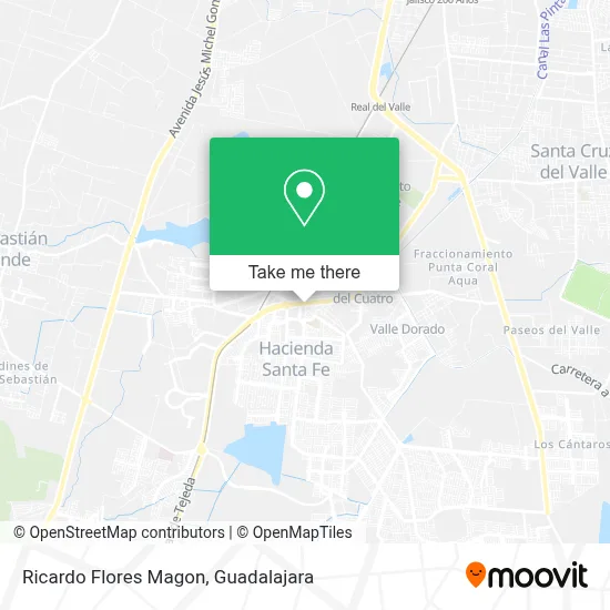 Ricardo Flores Magon map