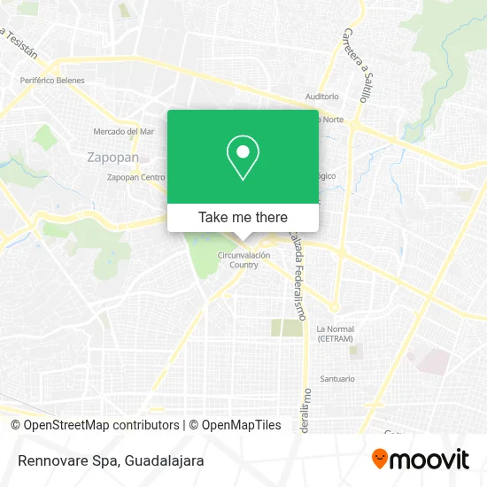 Rennovare Spa map