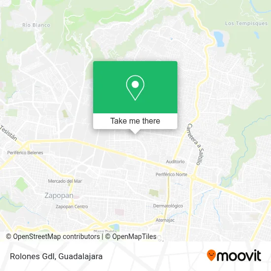 Rolones Gdl map
