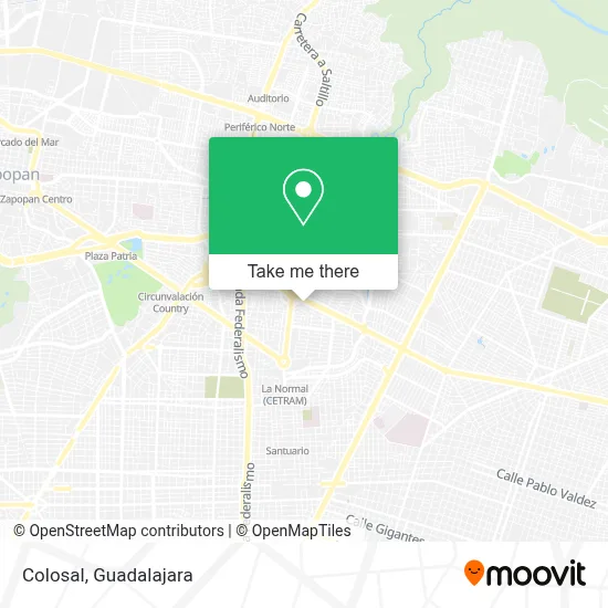 Colosal map