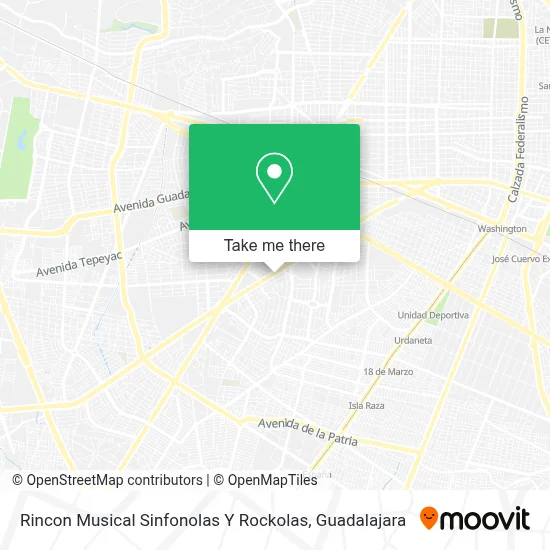 Rincon Musical Sinfonolas Y Rockolas map