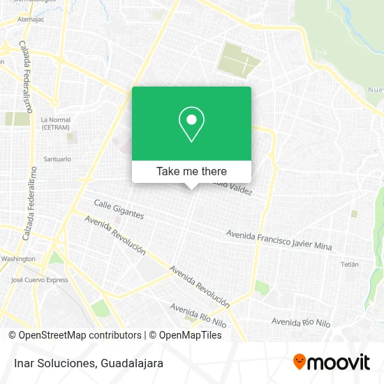 Inar Soluciones map