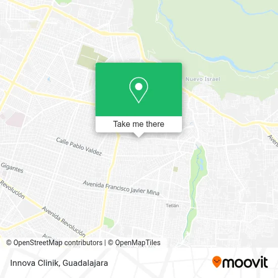 Innova Clinik map