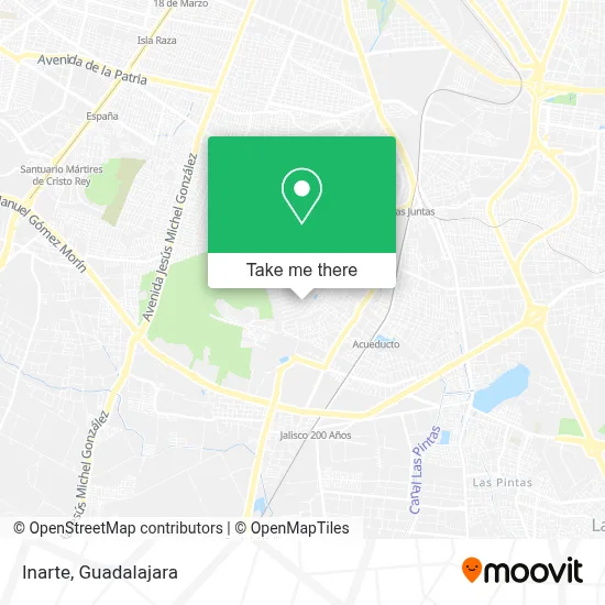 Inarte map