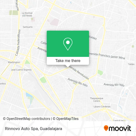 Rinnovo Auto Spa map