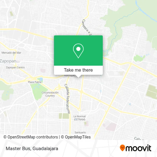 Master Bus map