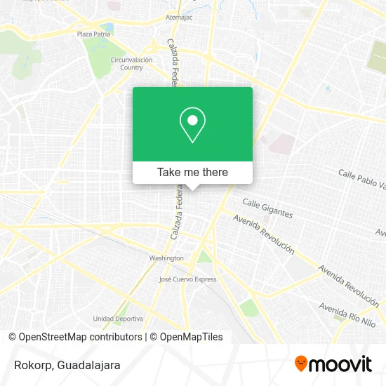 Rokorp map
