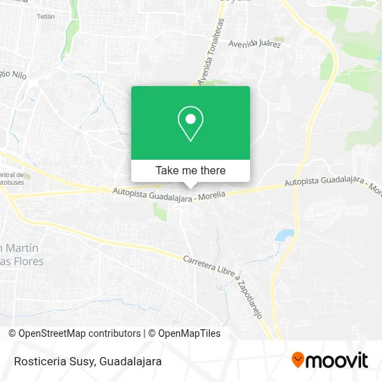 Rosticeria Susy map