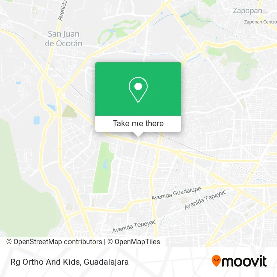 Rg Ortho And Kids map