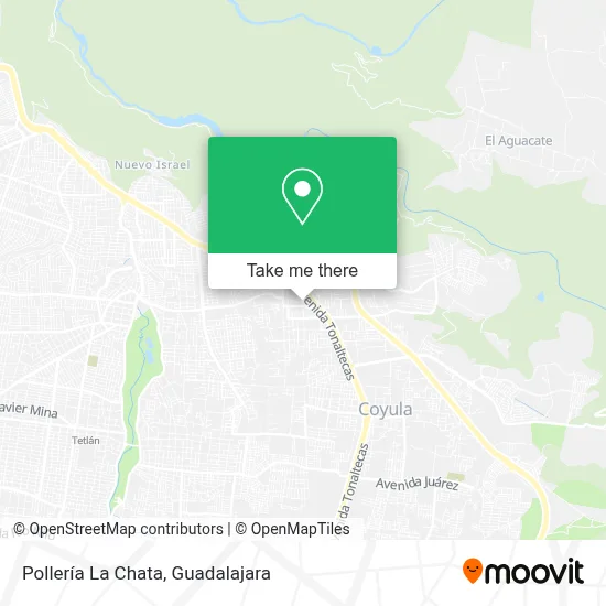 Pollería La Chata map