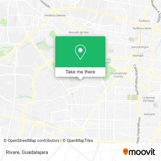 Rivare map