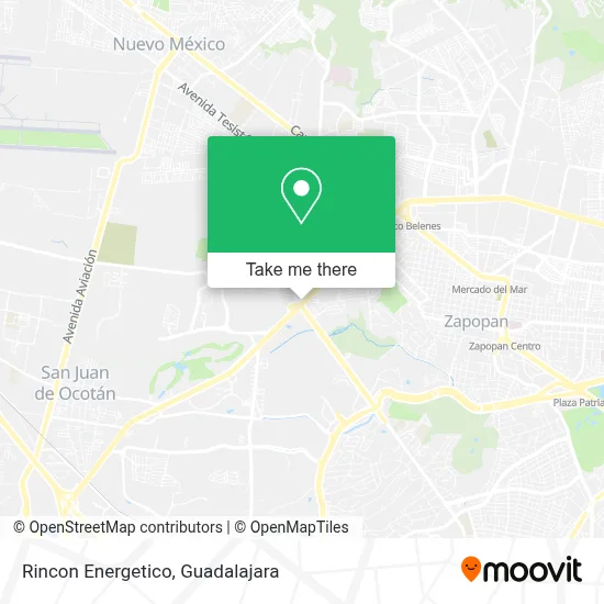 Rincon Energetico map