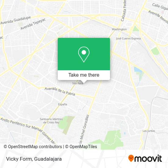 Vicky Form map