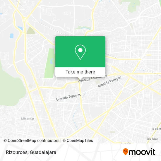 Rizources map