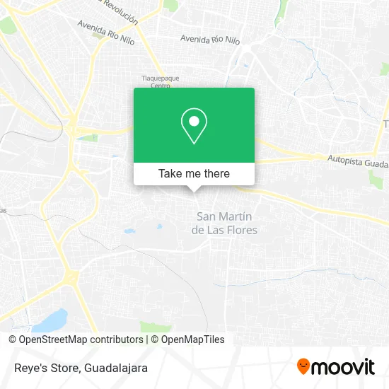 Reye's Store map
