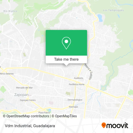 Vdm Industrial map