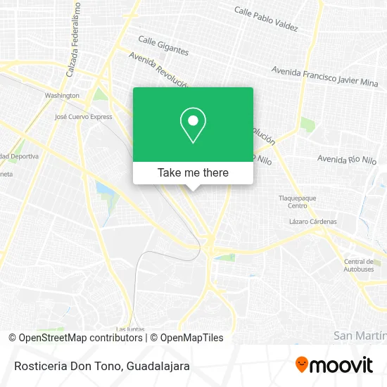 Rosticeria Don Tono map