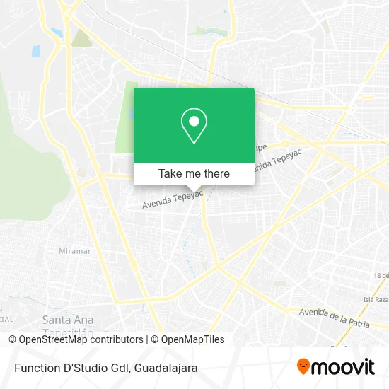 Function D'Studio Gdl map