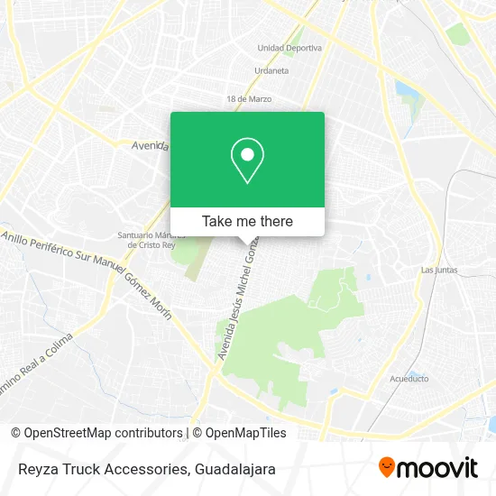 Reyza Truck Accessories map