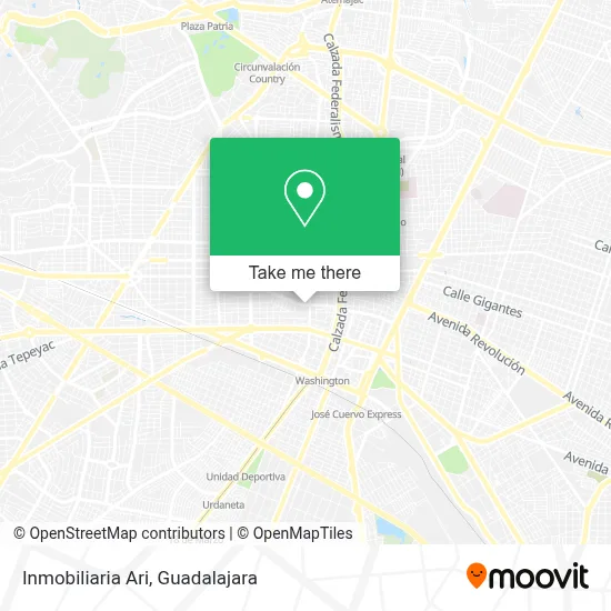 Inmobiliaria Ari map