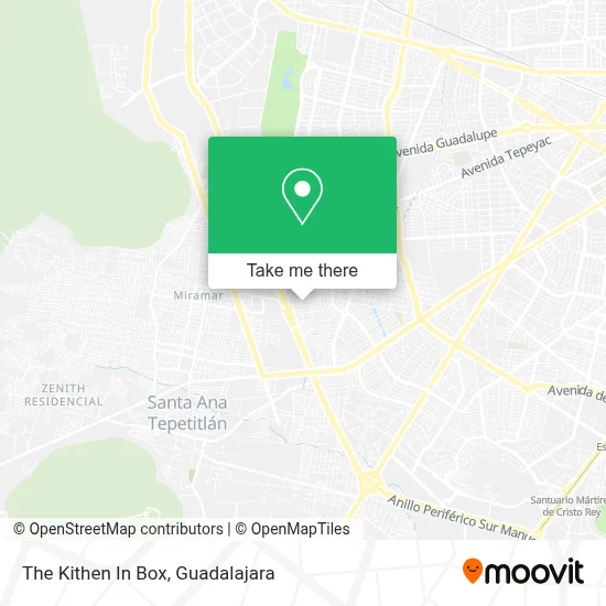 The Kithen In Box map