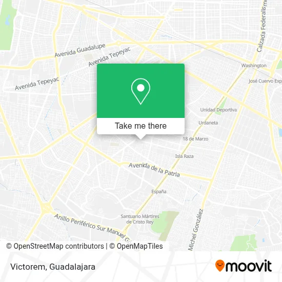 Victorem map